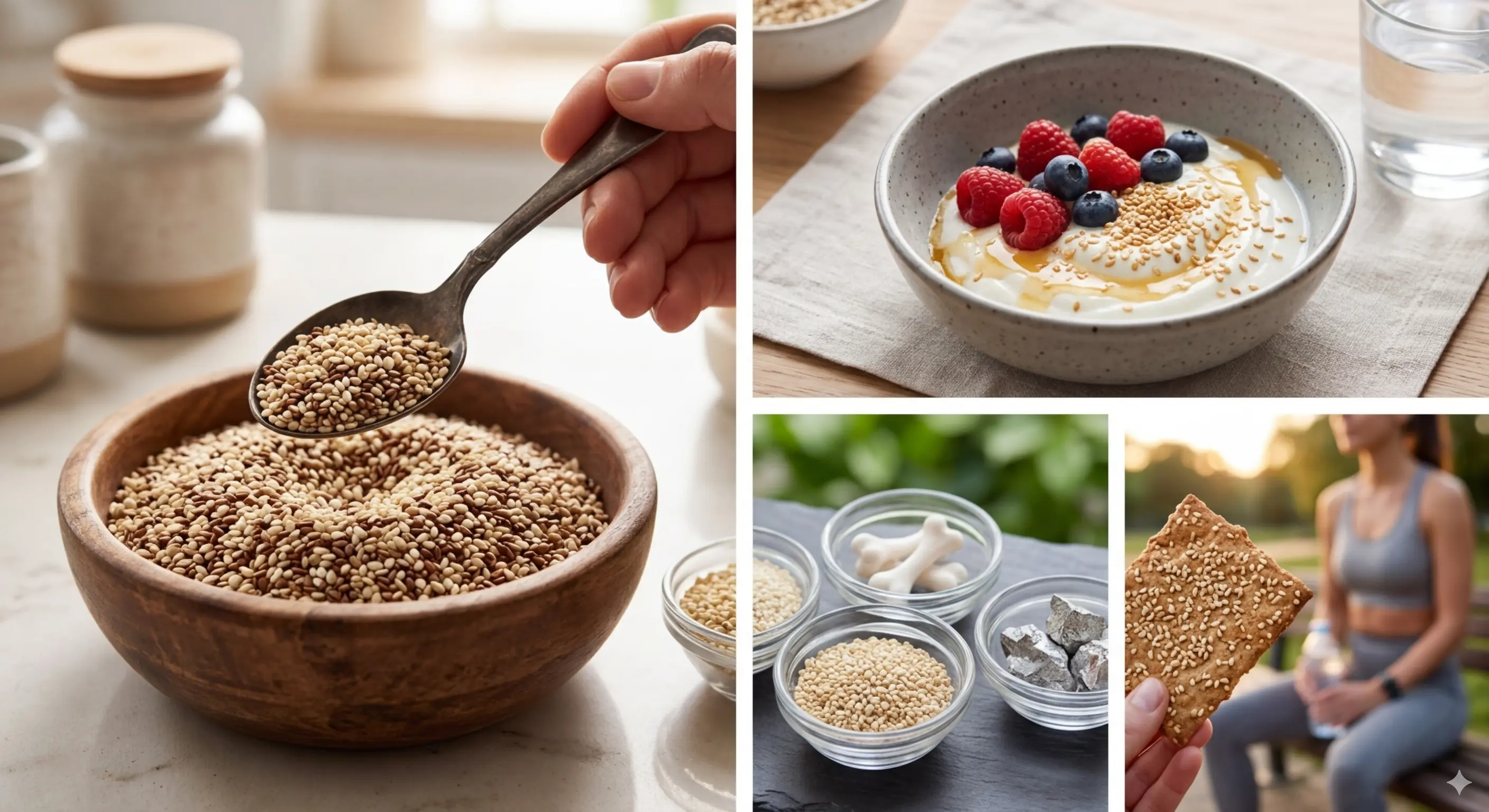 معلقة سمسم واحدة كل يوم.. هتعمل إيه في جسمك؟